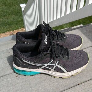 Asics Women's 9 Sneakers Duomax GT-1000 Black/Teal - very gently worn
